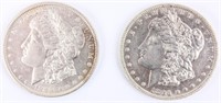 Coin 2 Morgan Silver Dollars 1889-O & 1896-O