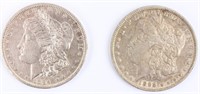 Coin 2 Morgan Silver Dollars 1892-P & 1894-O