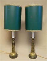 Neo Gothic Table Lamps by Paul Hanson.