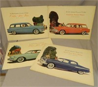 1954 and 1955 Studebaker Advertising Posters.