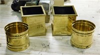 Brass Planter Selection.