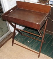 Vintage Wooden Butler's Table