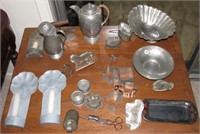 Group of Antique Tin Décor