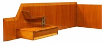 ITALIAN MID-CENTURY MODERN ROSEWOOD WALL UNIT