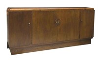 FRENCH ART NOUVEAU OAK BUFFET