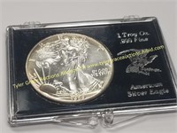 1989 AMERICAN EAGLE SILVER DOLLAR COIN
