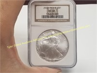 2003 GRADED SILVER EAGLE NGC MS68