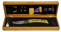 GERBER LEGENDARY KNIFE PRESENTED TO R MILLER HICKS