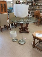 TABLE & FLOOR LAMP