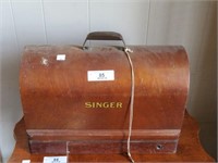 SINGER CABINET SEWING MACHINE