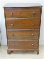 4 DRAWER CHEST OF DRAWERS 16"W X 30"L