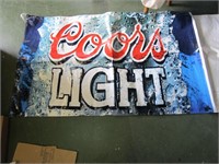 Coors Light Advertising banner