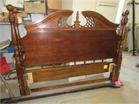 Double Bed headboard, footboard and side rails