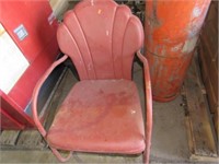 Vintage Steel Lawn Chair