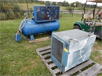 10HP 3 PH 3 STAGE COMPRESSOR & ELECT. AIR DRYER