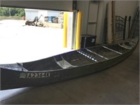 17-foot canoe w/ registration