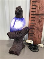 Eagle lamp--14 inches tall
