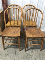 Set of 4 bentwood chairs