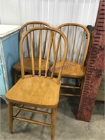 Set of 3 bentwood chairs