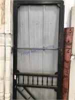 Wood screen door--76" x 30"