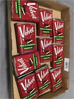 10 Velvet tobacco tins