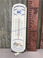 Allis-Chalmers tin thermometer--27" long