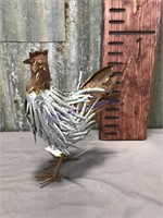 Tin chicken--10.5 inches tall