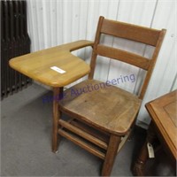 Wood school chair