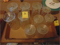 Lot of American Fostoria glassware