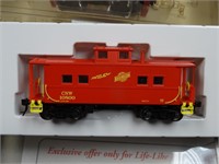 Life-Like Center Cupola Steel Caboose C&NW #10800