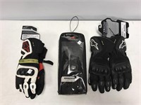 3 pairs of gloves
