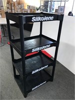 Silkolene display shelf