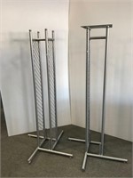 2 wire display stands