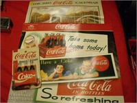 Coca Cola Calenders 2005 & 2014 & magnets