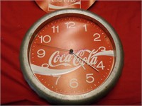 Coca Cola Clock @ Cardboard Brim Hat