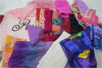 LARGE Collection of Scarf's, Various Sizes, Shapes
