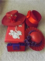 RED & PURPLE HATS