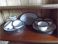 NESCO SET OF METAL DISHES~ CUPS & BOWLS