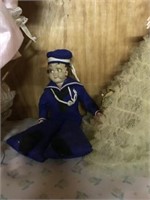 VINTAGE CLOTH SAILOR DOLL