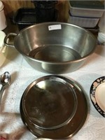 STAINLESS STEEL BOWL MISSING HANDLE