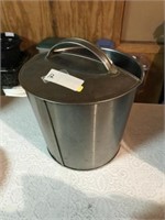 1940'S STAINLESS MILK CAN