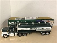 Cities Service Toy Truck Bank With Box