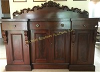 VICTORIAN MAHOGANY SIDEBOARD