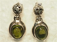 $200. S/Silver Peridot Earrings