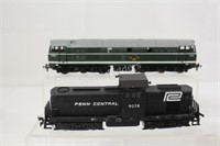 HO Penn Central & Diesel Locomotives
