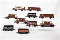 HO Trains Commercial Brand Tankers & Box Freight