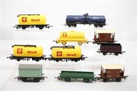 HO Trains Commercial Brand Tankers & Box Freights