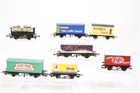 HO Trains Commercial Brand Tanker & Box Freights