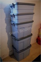 Five Sets of Large & Medium Storage Containers