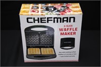 Chefman 2- Slice Waffle Maker